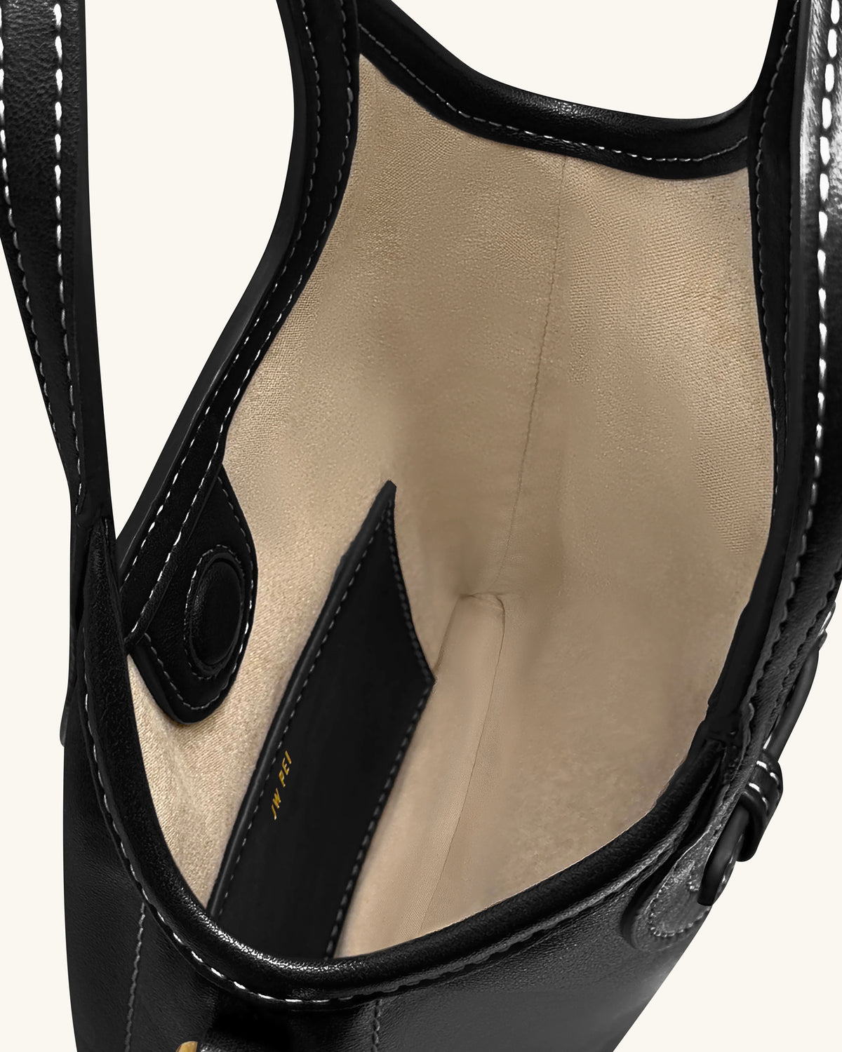 Brooke Mini Belted Embellished Top Handle Bag - Black - view 4