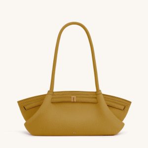Hana Wide Tote Bag - Ginger Yellow